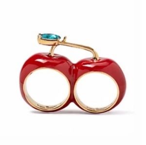 kate spade Ma Cherie Double Cherry Ring
